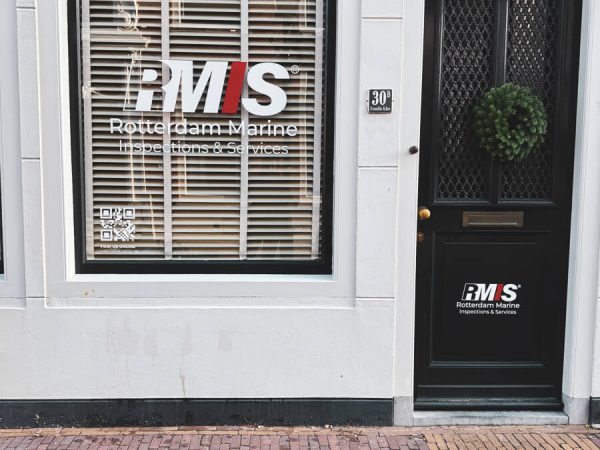 RMIS Raam Belettering Stickers Brielle - Plakdame